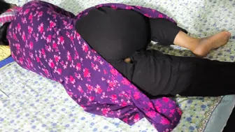 Hugging My Aunty Tight At Night And Fucking Her Ass When Alone