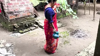 Following My Stepaunty Into Bathroom And Fucking Her Hard