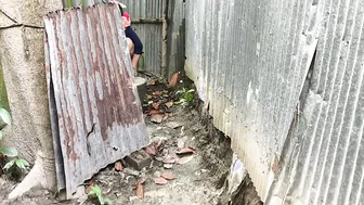 Following My Stepaunty Into Bathroom And Fucking Her Hard