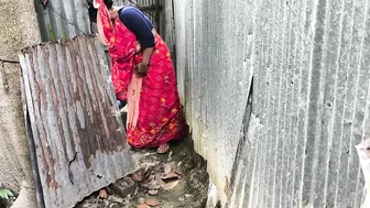 Following My Stepaunty Into Bathroom And Fucking Her Hard