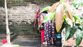 I Hugged My Stepaunty In The Shower And Started Fucking Her Hard