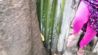 Watching My Sister Pissing In Bathroom And Fucking Her After