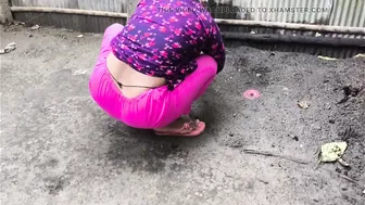 Watching My Sister Pissing In Bathroom And Fucking Her After