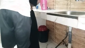 Hugging The Maid And Fucking Her Pussy Hard In My Bedroom