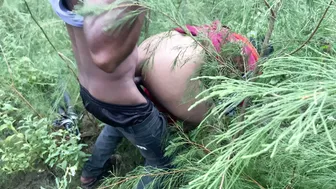 Caught Aunty In Forest Brought Home And Fucked Her Hard Desi