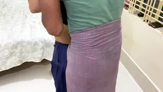 Caught Aunty Alone And Bent Her Over For A Hard Pounding