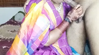 Horny Bhabhi Fucking Her Man While I Watch Her Big Ass Bounce