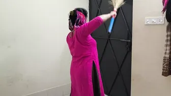 Grabbing My Girl Cleaning And Ramming Her Tight Ass Roughly