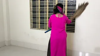 Grabbing My Girl Cleaning And Ramming Her Tight Ass Roughly