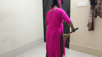 Grabbing My Girl Cleaning And Ramming Her Tight Ass Roughly