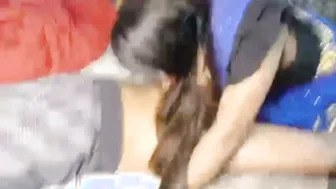 Bengali Wifey Wearing Blue Saree Sucking And Riding My Cock