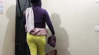 Catching My Wife Cleaning And Fucking Her Tight Ass Roughly