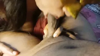 Blogger Babe Giving Best Blowjob And Sucking In The Bedroom