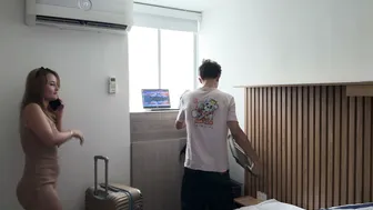 Stepmom Sharing Hotel Bed Leads To Hardcore Fucking