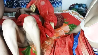 My Buddies Wife Sucking Us Both In Threesome Action