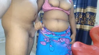 Fucking My Sexy Desi Aunty Hardcore While She Wears Blue Saree