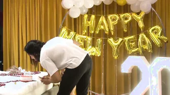 Desi Bhabhi Celebrating New Year With Romantic Chudai Leaked