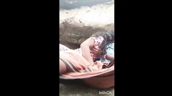 Beautiful Desi Couple Sucking Cock Deep In Hidden Village Spot