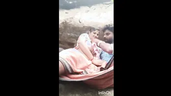 Beautiful Desi Couple Sucking Cock Deep In Hidden Village Spot