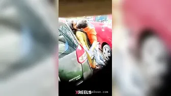 Padosan Parking Lot Mein Desi Lover Lund Pe Uchal Rahi