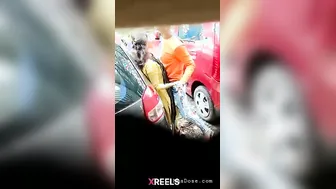 Padosan Parking Lot Mein Desi Lover Lund Pe Uchal Rahi