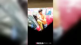 Padosan Parking Lot Mein Desi Lover Lund Pe Uchal Rahi