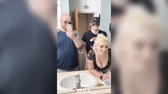 Cuck Hubby Watches Tiktok Stranger Drilling Patni's Chut Hard