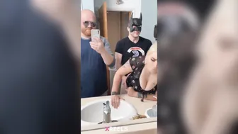 Cuck Hubby Watches Tiktok Stranger Drilling Patni's Chut Hard