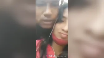 Cute Gf's Boobs Pussy Rubbed Outdoor By Bf Near Chai Tapri