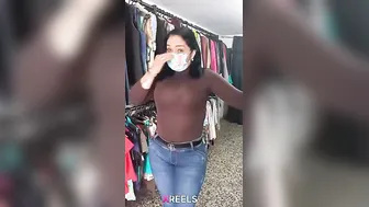 Desi Milf Seduced By Customer In Busy Saree Shop Corner