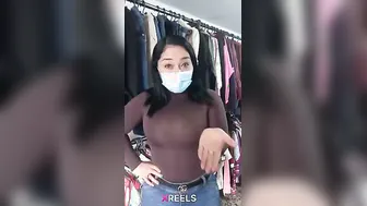 Desi Milf Seduced By Customer In Busy Saree Shop Corner