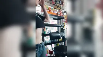 Big Ass Desi Busty Shopwali Assets Flash In Kirana Store
