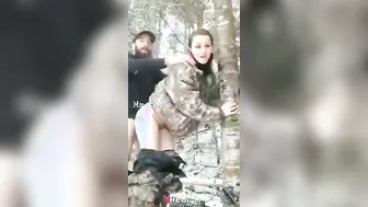 Sexy Desi Army Wali Ki Gaand Pe Cum Wali Chudai