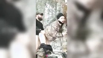 Sexy Desi Army Wali Ki Gaand Pe Cum Wali Chudai