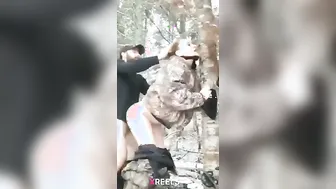 Sexy Desi Army Wali Ki Gaand Pe Cum Wali Chudai
