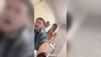 Desi Trans Babe Getting Naughty With Her Guy In Public Washroom