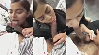 Anjaan Ladki Train Mein Lund Chus Rahi Chupke Se