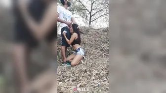 Jungle Mein Desi Amateur Lovers Ki Chudai