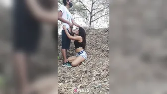 Jungle Mein Desi Amateur Lovers Ki Chudai