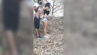 Jungle Mein Desi Amateur Lovers Ki Chudai