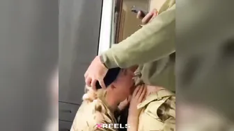 Desi Army Girl Giving Deep Blowjob In Barracks After Parade