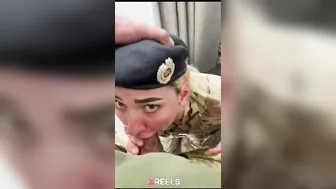 Armywali Randi Deepthroating Officer In Uniform