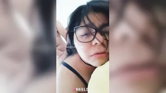 Chubby Specs Wali Moti Bhabhi Rammed Hard From Behind In Nighty