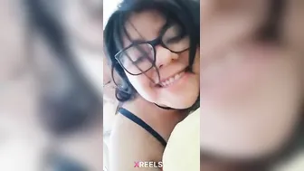 Chubby Specs Wali Moti Bhabhi Rammed Hard From Behind In Nighty