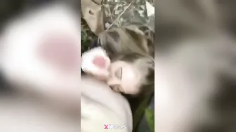 Cutie Desi Giving Sloppy Blowjob To Bf In Busy Public Spot