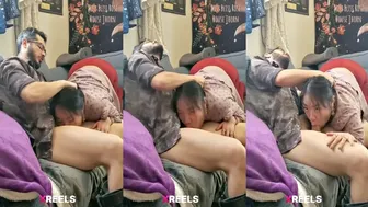 Gfs Desi Mom Deepthroating While Daughter Works Office