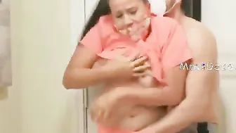 Horny Desi Gf Bent Over Quickie Fuck In Sari Blouse Alley