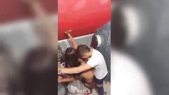 Dost Log Secretly Filming Jija Fucking Gf In College Toilet Stall