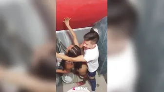 Dost Log Secretly Filming Jija Fucking Gf In College Toilet Stall