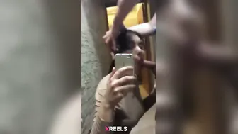 Party Se Mili Horny Bhabhi Toilet Mein Lund Chus Rahi Jhatke Se